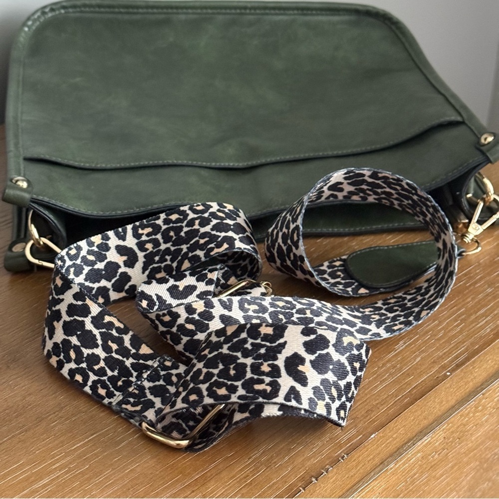 Green Crossbody Shoulder Bag - Picture 6 of 11